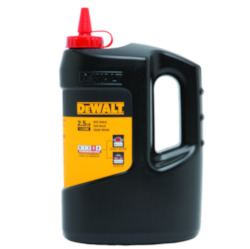 Permanent Chalk Refill, Red, 2.5 lb