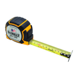  Measuring Tape,  26 ft L x 1-1/4 in W Blade