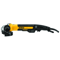 Brushless Corded Small Angle Grinder With Kickback Brake and No Lock-On, 6 in Dia Wheel