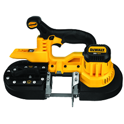 Portable Cordless Band Saw, 2-1/2 in Cutting, 32-7/8 in L Blade