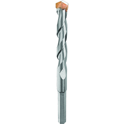 Hammer Drill Bit, 5/16 in Drill Bit, 1/4 in 3-Flat Shank