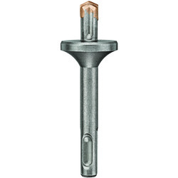 2-Cutter Hammer Drill Stop Bit, 3/8 in Drill Bit, 25/64 in SDS-Plus Shank