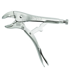 Locking Plier, 1-7/8 in Nominal, Classic Trigger Locking, Alloy Steel Curved Jaw, 10 in OAL