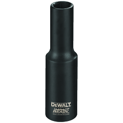  Deep Length Socket, Imperial, 1/2 in Square Drive, 15/16 in