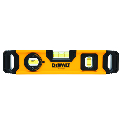 Magnetic Torpedo Level, 9.7 in L, 3 Vials