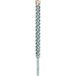 HIGH IMPACT CARBIDE; 4-Cutter Hammer Drill Bit, 1-9/16 in Drill Bit
