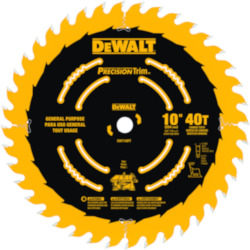 Precision Trim; Circular Saw Blade, 10 in Dia x 0.071 in THK