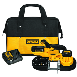 Cordless Band Saw Kit 2-1/2 in Cutting, 32-7/8 in L Blade