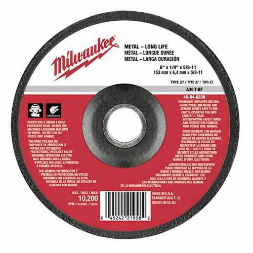 49-94-6330 Type 27 Reinforced Grinding Disc