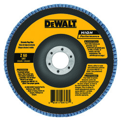 High Performance; Contaminant-Free Flap Disc, 5 in Dia Disc