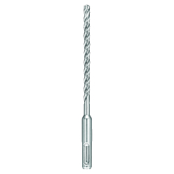 HIGH IMPACT CARBIDE; Hammer Drill Bit, 1/4 in Drill Bit, 25/64 in SDS-Plus Shank