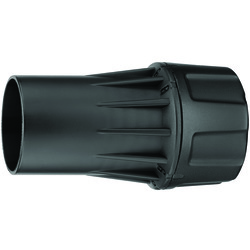 Universal Connector, For Use With DeWALT; DWV012 10 Gallon Dust Extractor, Black