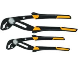 PushLock; Plier Set, Slip Joint, 2 Pieces