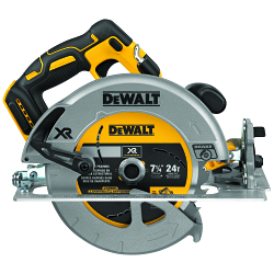 Cordless Circular Saw With Electrical Brake, 7-1/4 in Blade, 5/8 in Arbor/Shank