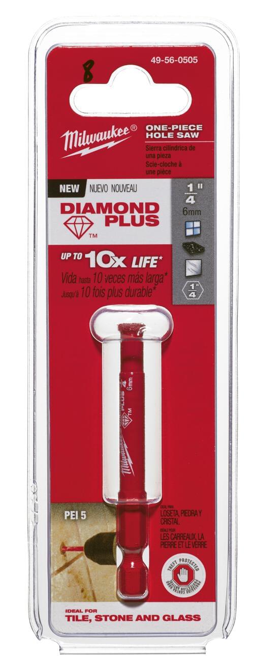 Diamond Plus 49-56-0505 1-Piece Continuous Grit Edge Diamond Hole Saw