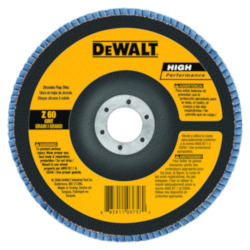 High Performance; Contaminant-Free Flap Disc, 5 in Dia Disc