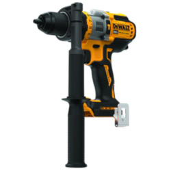 Brushless Cordless Hammer Drill/Driver, 1/2 in Nitro-Carburized Metal Ratcheting Chuck, 20/60 V