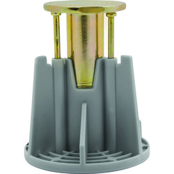 II Cast-In-Place Concrete Insert, 3/8 in, 1/2 in Dia, 9/16 in L Thread