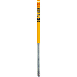 HIGH IMPACT CARBIDE; 4-Cutter Hammer Drill Bit, 5/8 in Drill Bit, 45/64 in SDS-Max Shank