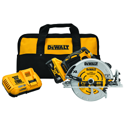 Brushless Cordless Circular Saw Kit With POWER DETECT; Tool Technology, 7-1/4 in Blade, 5/8 in Arbor/Shank