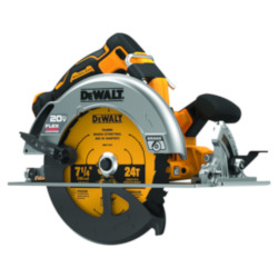 Brushless Cordless Circular Saw, 7-1/4 in Dia Blade, 20 V