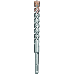2-Cutter Masonry Drill Bit, 7/8 in Drill Bit, Round Cutting, 25/64 in SDS-Plus Shank