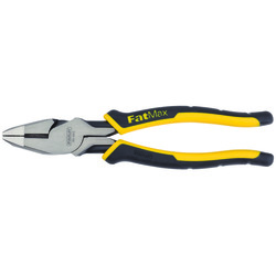 Lineman&apos;s Cutting Plier, 1-9/16 in L x 1-3/16 in W x 1/2 in THK Carbon Steel Jaw