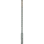2-Cutter Masonry Drill Bit, 1/4 in Drill Bit, Round Cutting, 25/64 in SDS-Plus Shank