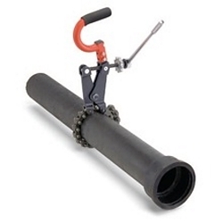 In-Place Soil Pipe Cutter, 2 to 6 in Nominal, Ergonomic Grip Handle