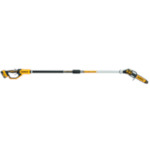 Brushless Cordless Pole Saw Kit, 8 in L Bar/Chain, 20 V DC, 4 Ah Li-Ion Battery