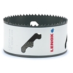 Hole Saw With T2 Technology, 4 in Dia, 1-7/8 in D Cutting, Bi-Metal Cutting Edge, 5/8 in Arbor