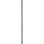 HIGH IMPACT CARBIDE; SDS-4-Cutter Hammer Drill Bit, 7/8 in Drill Bit, 45/64 in SDS-Max Shank