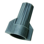 Flame-Retardant Wire Connector, Positive Grip/Winged Shell, 18 to 6 AWG Solid/Stranded Copper Wire