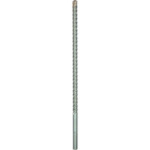 HIGH IMPACT CARBIDE; 4-Cutter Hammer Drill Bit, 13/16 in Drill Bit, 13/16 in SDS-Max Shank