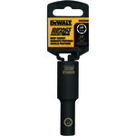  Deep Length Socket, Imperial, 1/2 in Square Drive, 3/8 in