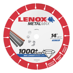 METALMAX; Cut-Off Wheel, 14 in Dia Blade, 1 in Arbor/Shank