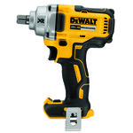 Mid-Range Cordless Impact Wrench With Detent Pin Anvil, 1/2 in Straight Drive