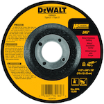 High Performance; Flat Depressed Center Grinding Wheel, 4 in Dia x 0.045 in THK