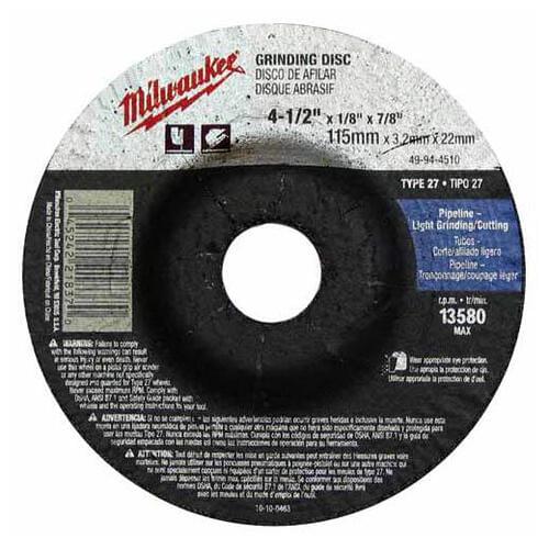 49-94-5730 Type 27 Reinforced Grinding Disc