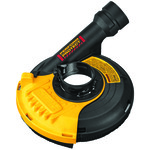 Dust Extraction Surface Grinding Dust Shroud, For Use With Grinder, 5 in Dia