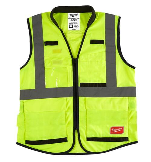 Performance Safety Vest, 2XL/3XL, Hi-Viz Yellow
