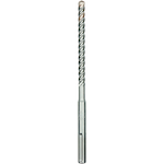 HIGH IMPACT CARBIDE; SDS-Plus; 4-Cutter Hammer Drill Bit, 3/4 in Drill Bit, 45/64 in SDS-Max Shank