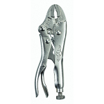 Locking Plier, 1 in Nominal, Classic Trigger Locking, Alloy Steel Curved Jaw, 4 in OAL