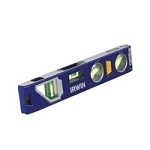 250 Series Magnetic Standard Torpedo Level, 9 in L, 4 Vials, Aluminum