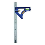 Combination Square, 12 in, 90 deg, Stainless Steel