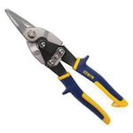 Aviation Snip, 18 ga Cold Rolled Steel/23 ga Stainless Steel Cutting, 1-5/16 in L of Cut