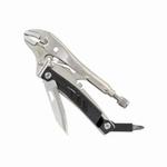 Locking Multi-Plier, 1-1/8 in, 1/4 in THK Curved Alloy Steel Jaw