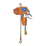 FA Series Heavy Duty Electric Chain Hoist, 1 ton Load, 15 ft H Lifting