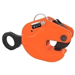 Sumo Heavy Duty Plate Clamp, 3 ton Load, 0 to 1-3/8 in Jaw Opening, Steel, Safety Lock Locking
