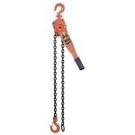 VLP Standard Duty Lever Chain Puller, 1.5 ton Load, 5 ft H Lifting, 48 lb Rated, 47 mm Hook Opening